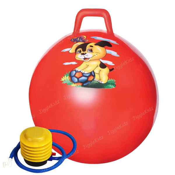Awals Hopping Ball with Pump 55cm – Multicolor