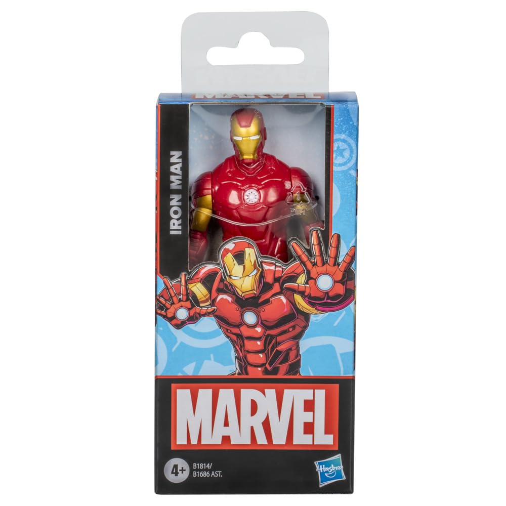 Marvel Iron Man 6-Inch Super Hero Toys and Figures for Kids Ages 4+