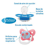 Dr Browns Blue Prevent Glow in the Dark Butterfly Shield Soother Stage 2
