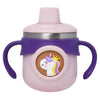 The Little Bunny Hop In Style Stainless Steel Insulated Baby Sipper Bottle 260 ml Purple