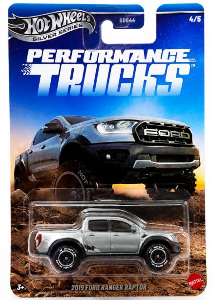 Hot Wheels Silver Series Performance Trucks 2019 Ford Ranger Raptor