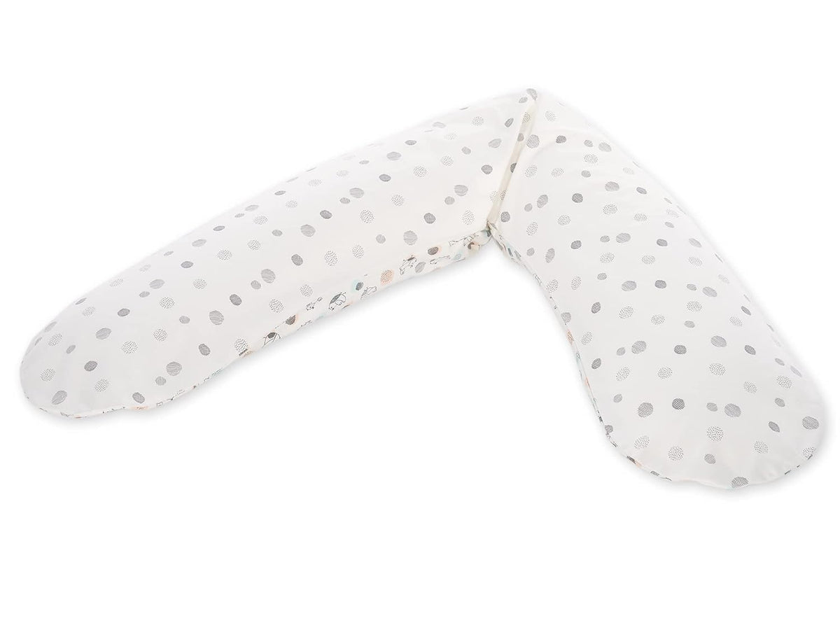 Theraline Original Maternity & Nursing Pillow 190 × 40 cm Flying Birdie White