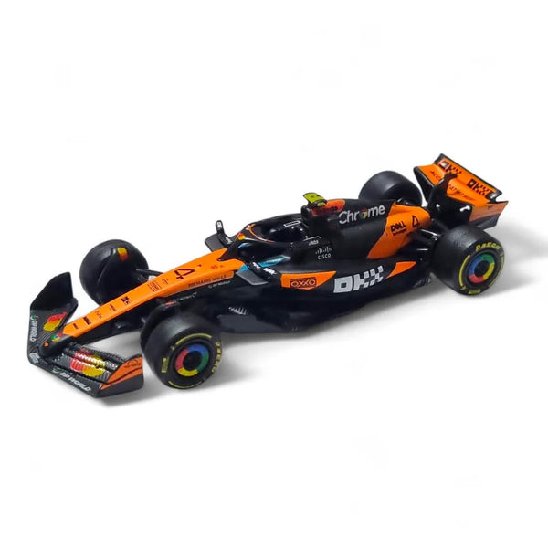 Bburago 1:64 Formula 1 2025 McLaren MCL39 No 4 Licensed Diecast Scale Model Car