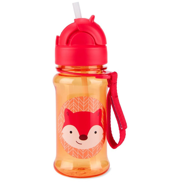 Skip Hop ZOO Straw Bottle With Tritan™ Renew - Fox