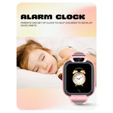 Spiky Basilisk Smartwatch with GPS Location, Camera, SOS Chat & Voice Calling - Pink