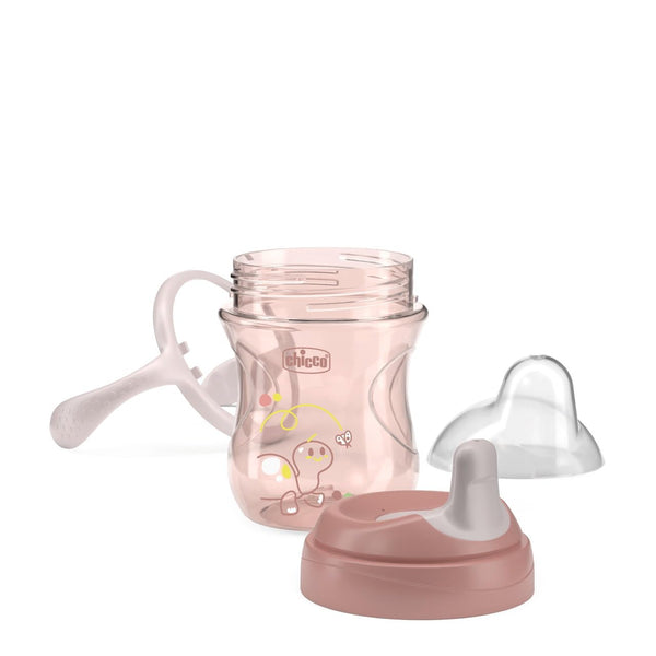 Chicco Training Cup Pink 6M+ 200ML