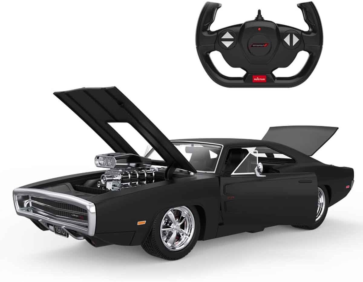 Rastar Remote Control Car 1970 Dodge Charger Scale 1/16