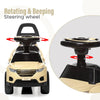 Dash Evok Stylish Manual Ride on Car with Back Rest (1 Years Plus) - Brown
