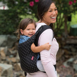 Infantino Zip Ergonomic Travel Carrier 2-Way 5.4–18.1kg – Black