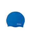 Intex Silicone Swim Cap Universal Size Blue