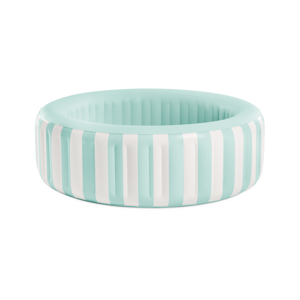 Intex Frenchy Inflatable Swimming Pool 168 x 53 cm Pastel Green & White