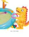Intex Dinoland Inflatable Play Center With Slide 2Y+