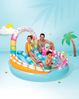 Intex Candy Fun Inflatable Play Center with Slide 170 x 168 x 122 cm Multicolor
