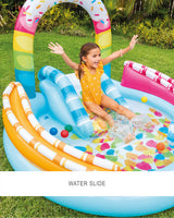 Intex Candy Fun Inflatable Play Center with Slide 170 x 168 x 122 cm Multicolor