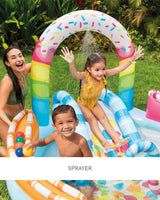 Intex Candy Fun Inflatable Play Center with Slide 170 x 168 x 122 cm Multicolor