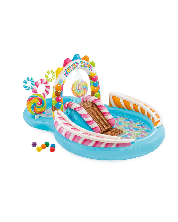 Intex Candy Zone Inflatable Play Center with Slide