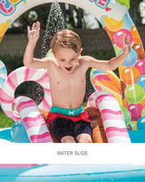 Intex Candy Zone Inflatable Play Center with Slide 2Y+ – Multicolor