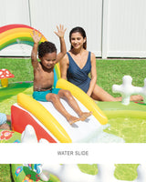 Intex My Garden Inflatable Play Center with Slide 290 x 180 x 104 cm Multicolor