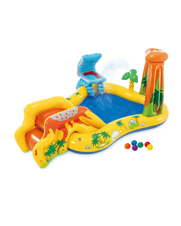Intex Dinosaur Inflatable Play Center with Slide