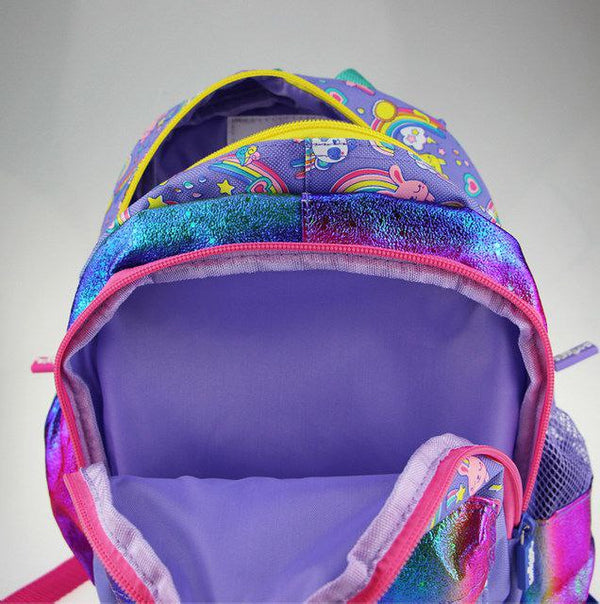 Smiggle Kids School Bag 10" - Magical Rainbow (Assorted)