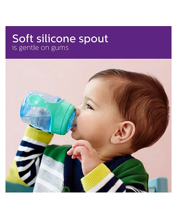 Philips Avent My Easy Sip Spout Cup with Handles 200 ml – Blue | 6m+