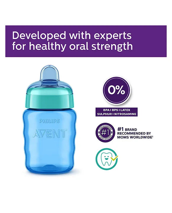 Philips Avent My Easy Sip Spout Cup 260 ml – Blue | 6M+