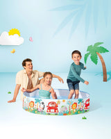 Intex Snapset Snorkel Fun Kiddie Pool 4ft × 10in – Multicolor