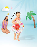 Intex Lively Print Inflatable Swim Ring 20in 3–6Y – Assorted