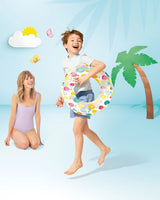 Intex Lively Print Inflatable Swim Ring 20in 3–6Y – Assorted