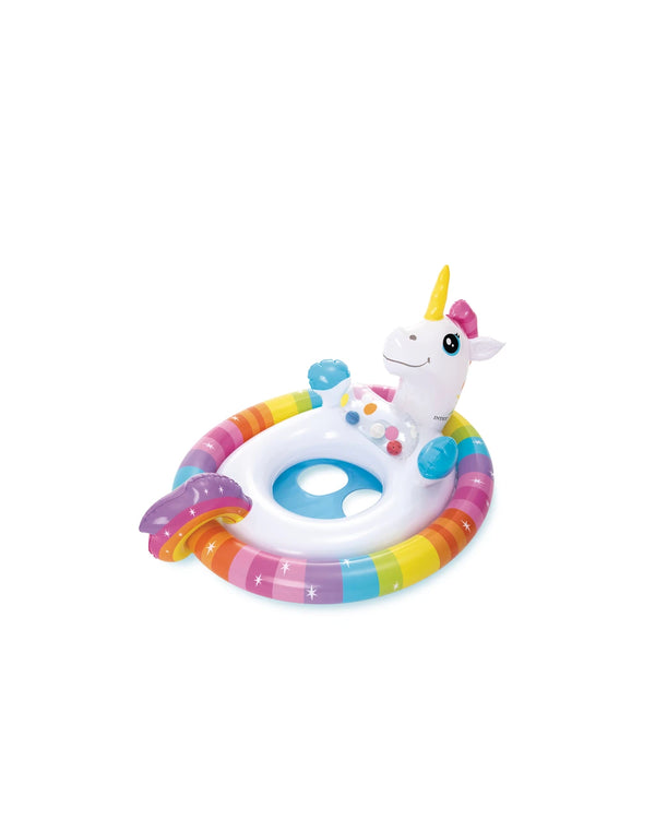 Intex See-Me-Sit Rider Inflatable Pool Floats - Unicorn