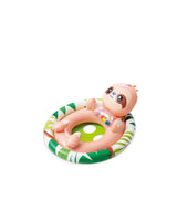 Intex See-Me-Sit Rider Inflatable Pool Float 32 x 23 Inches Sloth Multicolor