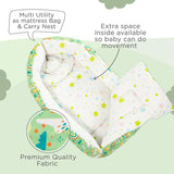 Mee Mee 3-in-1 Baby Carry Nest Sleeping Bag & Mattress 0–6M – Green