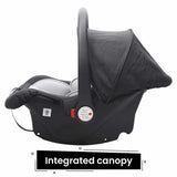 R For Rabbit Car Seat Picaboo Grand Black Grey