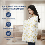 Hopop Multipurpose Breastfeeding, Car Seat & Stroller Cover - Assorted