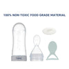 Hopop Soft Squeezy Silicone Spoon Food Feeder Green 4M+