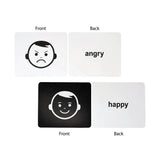 Brainsmith Expressions Newborn Cards | Set of 10 High-Contrast Flashcards