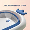 Hopop Deluxe Foldable Baby Bath Tub - BLUE