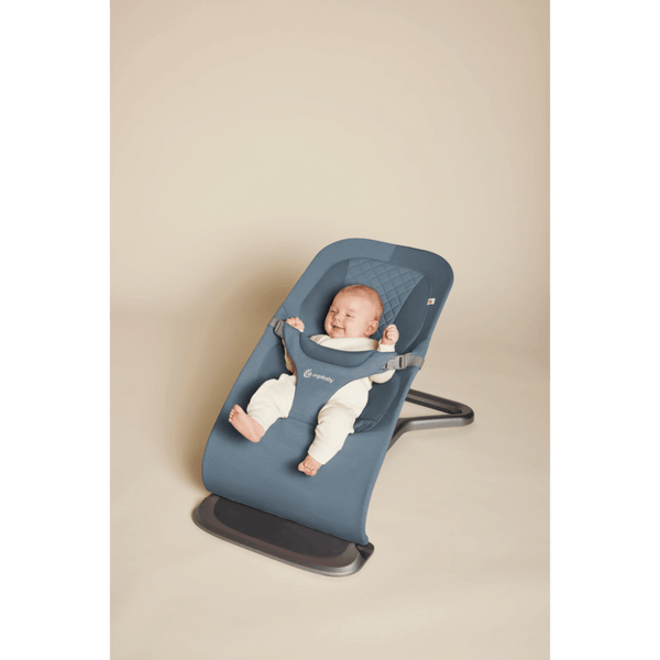 Ergo baby 3-In-1 Evolve Bouncer- Oxford Blue