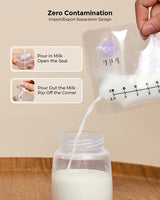 Momcozy Breastmilk Storage Bags - Pack of 50