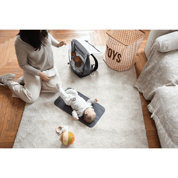 Beaba Oslo Baby Diaper Bag - Mineral Grey