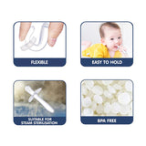 Hopop Silicone Teether - Transparent