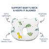 Hopop Memory Foam Baby Flat Head Shaping Pillow Newborn+ – Rabbit