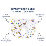 Hopop Memory Foam Baby Head Shaping Pillow Newborn & Infant Friends
