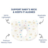 Hopop Memory Foam Baby Head Shaping Pillow - ABCD