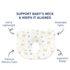 Hopop Memory Foam Baby Head Shaping Pillow - ABCD