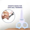 Hopop ® Baby Safety Nail Scissors with Rounded Head