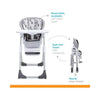 Joie Mimzy 2 In 1 High Chair - Logan