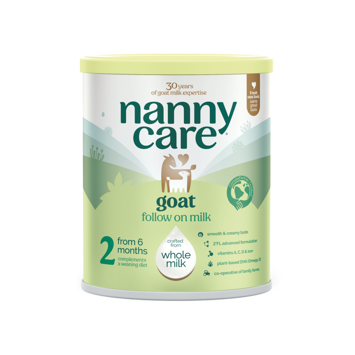 Nannycare Follow On Goat Milk Formula Stage 2 800g