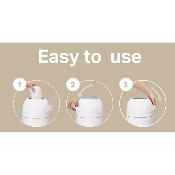 Magic Diaper pail Majestic - Lichen