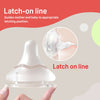 Pigeon Glass Nursing Bottle with Softlatch Nipple 240ml